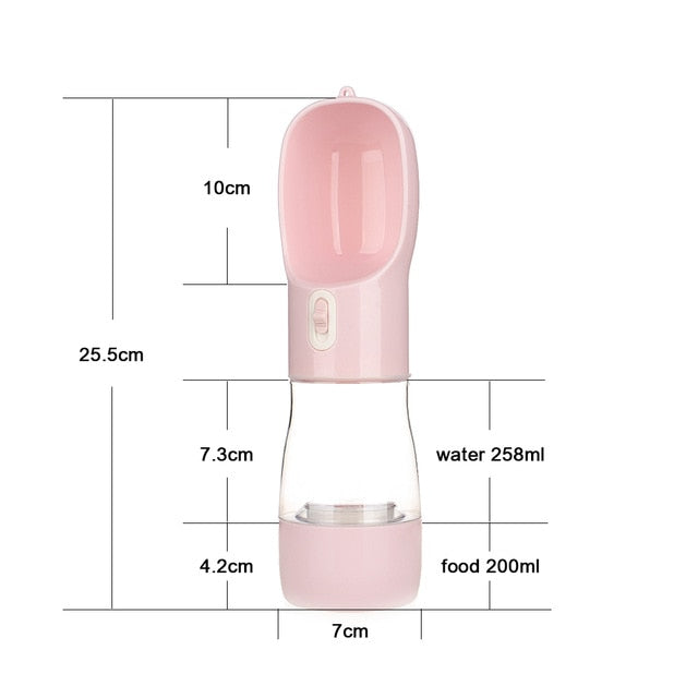Portable Pet Water Bootle Feeder