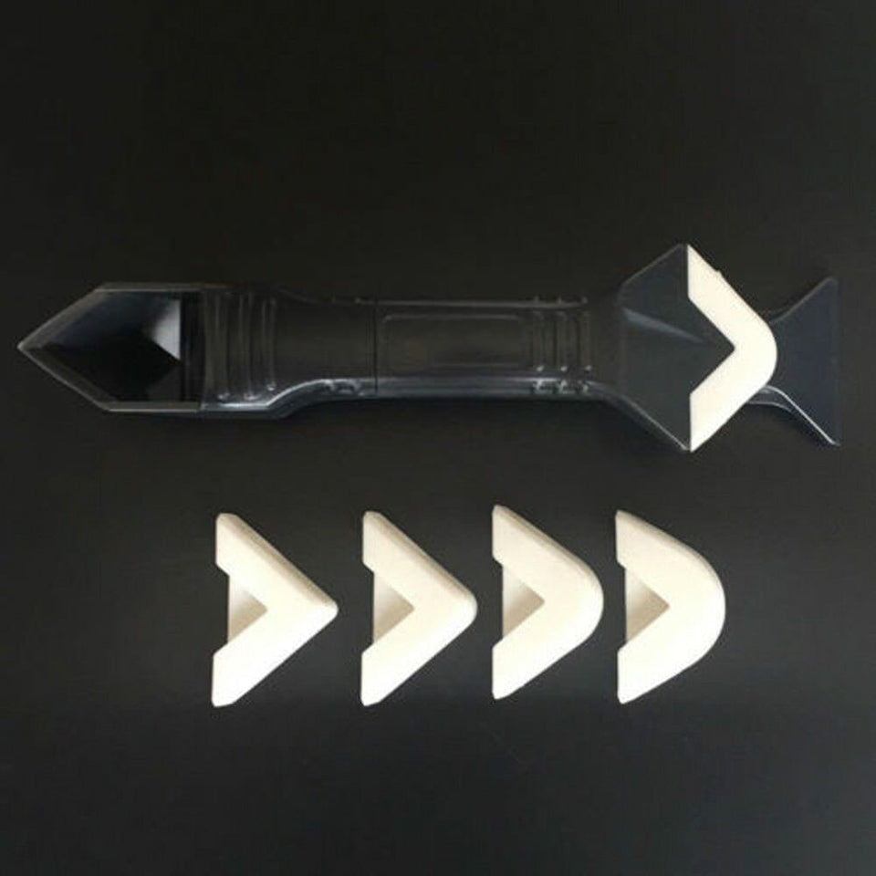 CaulkScraper - 3-In-1 Silicone Caulking Tool