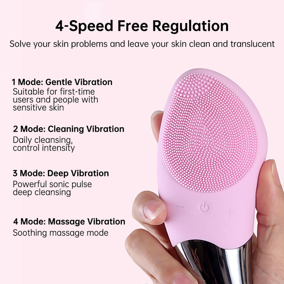 Mini Electric Face Cleansing Brush
