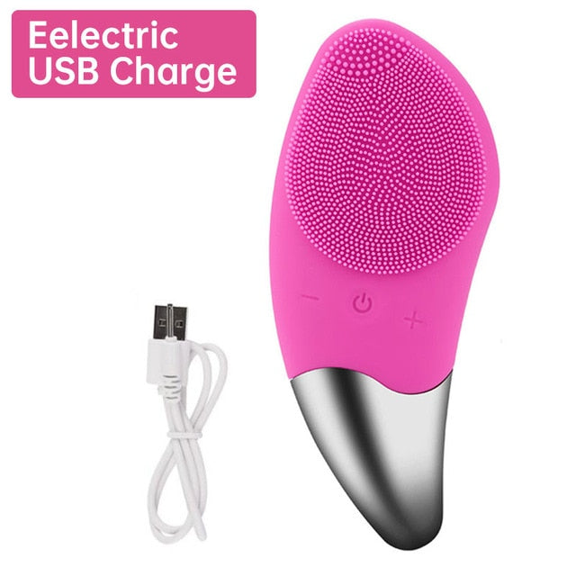 Mini Electric Face Cleansing Brush