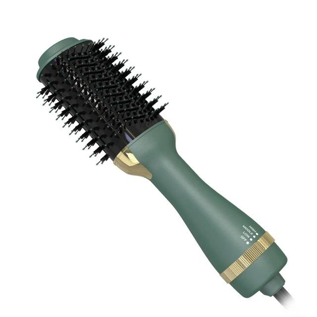Electric Blow Dryer With Comb Hair Brush