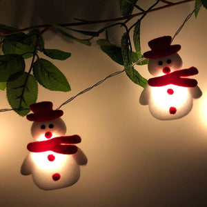 SnowLights - Snowmen LED Christmas String Lights