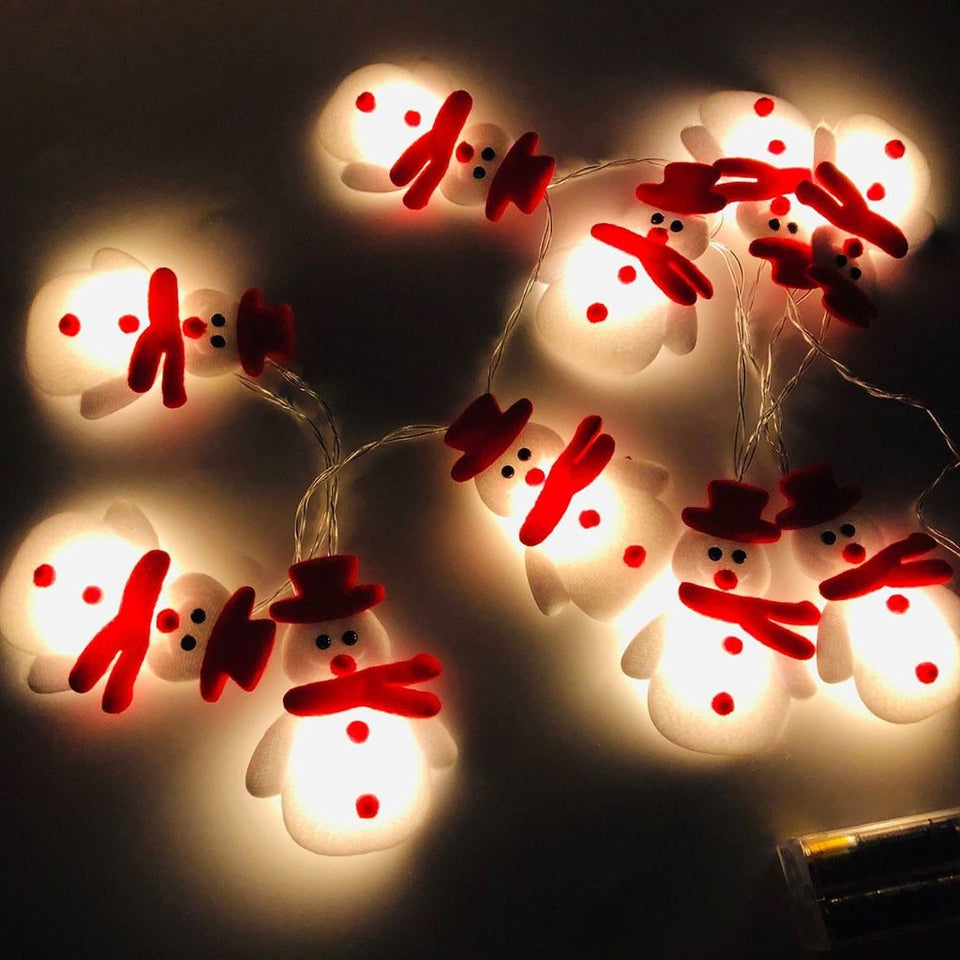SnowLights - Snowmen LED Christmas String Lights