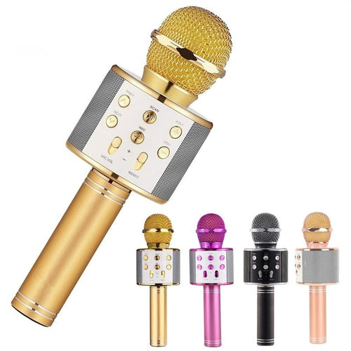 Wireless Bluetooth Karaoke Microphone