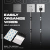 Finisher Wire Clamps - Self-Adhesive Wire Organizers