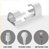 Finisher Wire Clamps - Self-Adhesive Wire Organizers