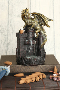 Dragon Castle Incense Burner