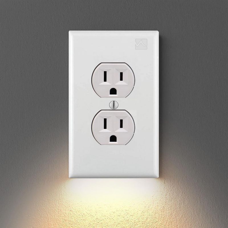 Night Light - LED Outlet Wall Plate