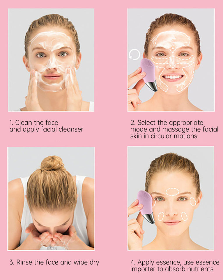 Mini Electric Face Cleansing Brush