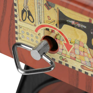 Mini Sewing Machine Music Box