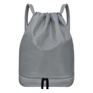 SportyBag - Wet and Dry Drawstring Sports Backpack
