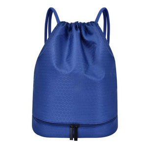 SportyBag - Wet and Dry Drawstring Sports Backpack