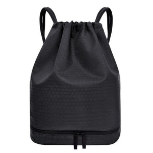 SportyBag - Wet and Dry Drawstring Sports Backpack