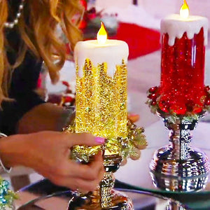 CandleSpark - Color Changing LED Water Candle With Glitters