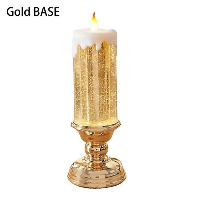 CandleSpark - Color Changing LED Water Candle With Glitters