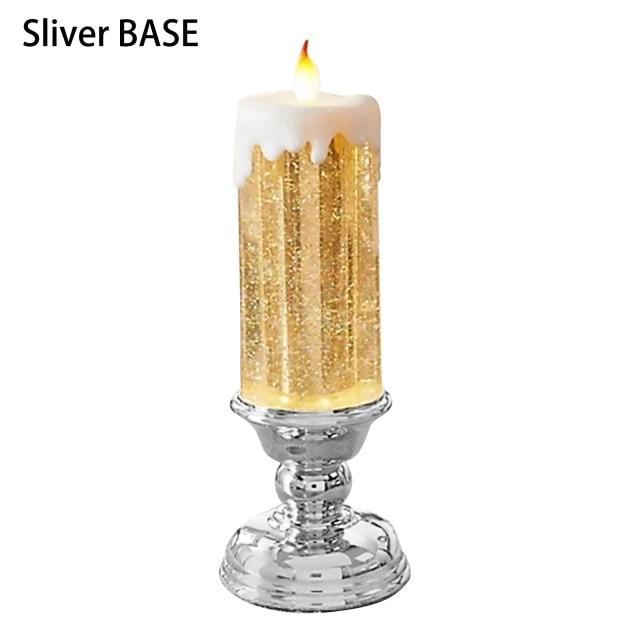 CandleSpark - Color Changing LED Water Candle With Glitters