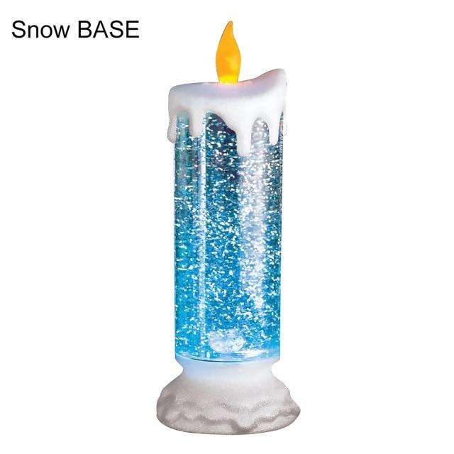 CandleSpark - Color Changing LED Water Candle With Glitters