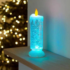 CandleSpark - Color Changing LED Water Candle With Glitters