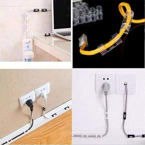 Finisher Wire Clamps - Self-Adhesive Wire Organizers