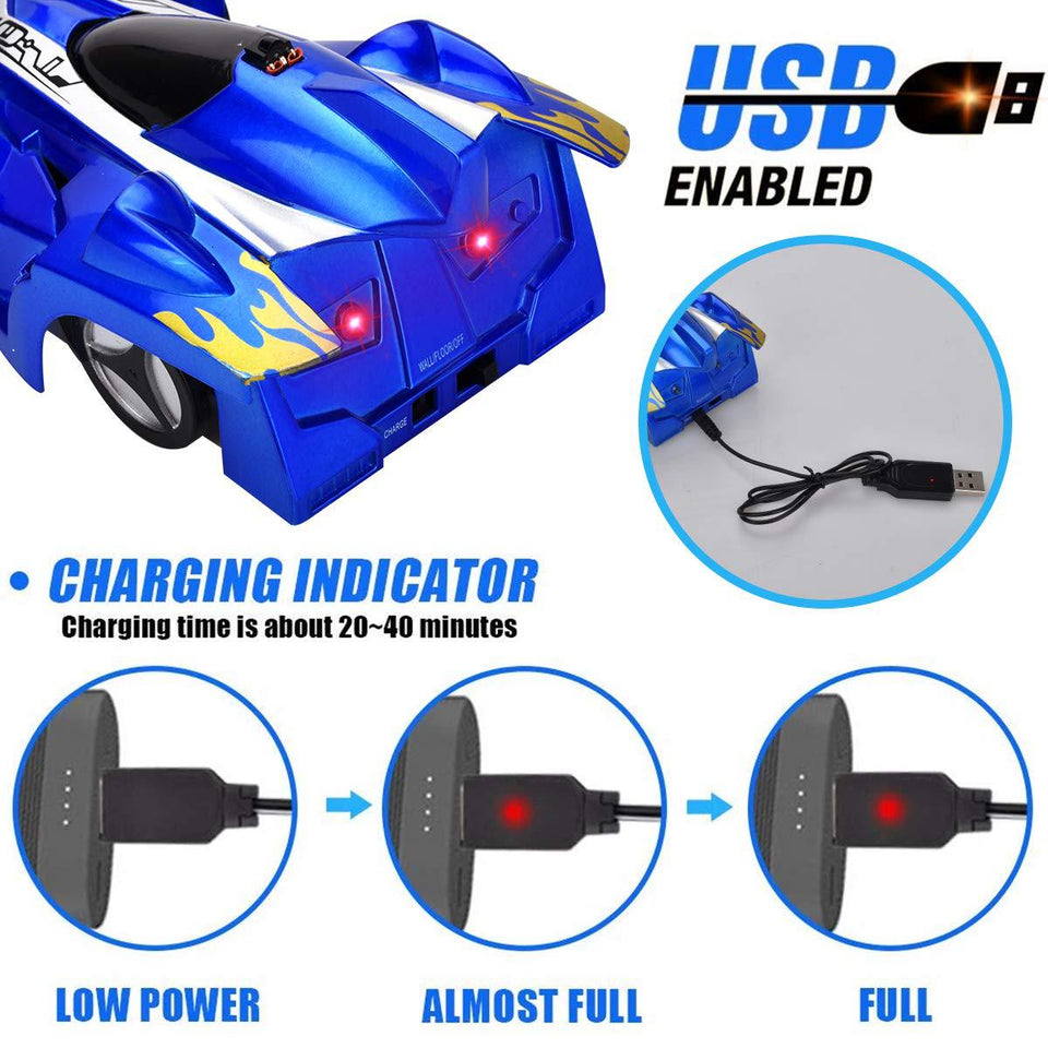 Wall Climbing RC Car
