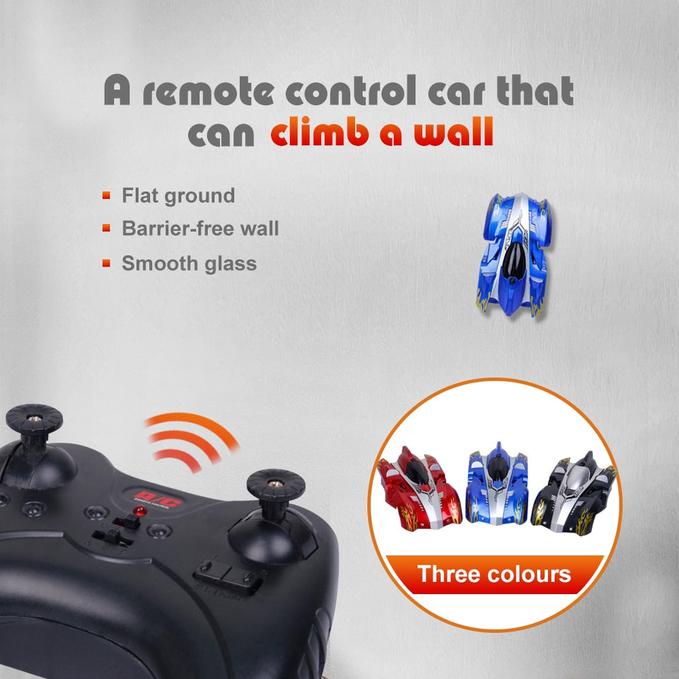 Wall Climbing RC Car