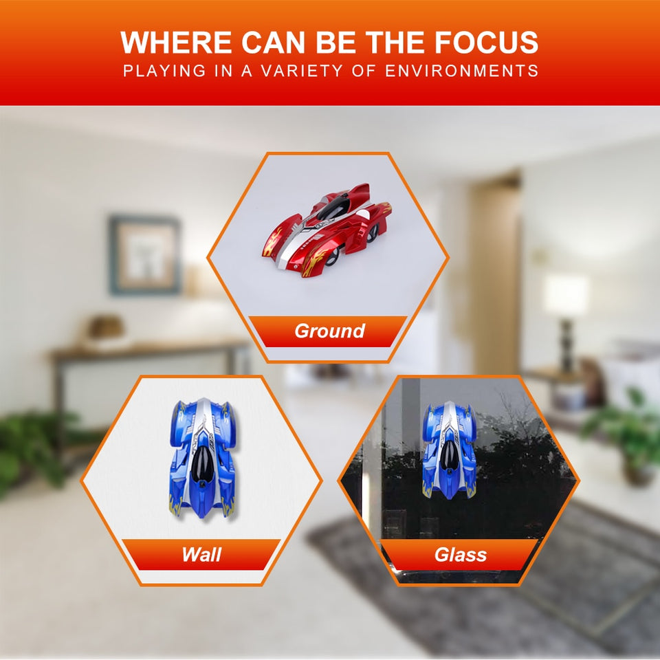 Wall Climbing RC Car