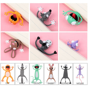 ReadingPal - Wacky Animal Bookmark