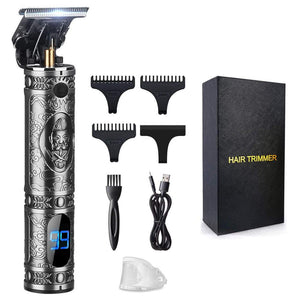 DIY Hair Trimmer - Cordless T-Blade Trimmer for Men