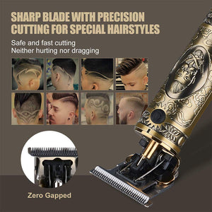 DIY Hair Trimmer - Cordless T-Blade Trimmer for Men