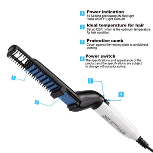 Quick Beard Straightener Comb