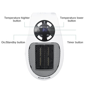 Wall Outlet Electric Heater