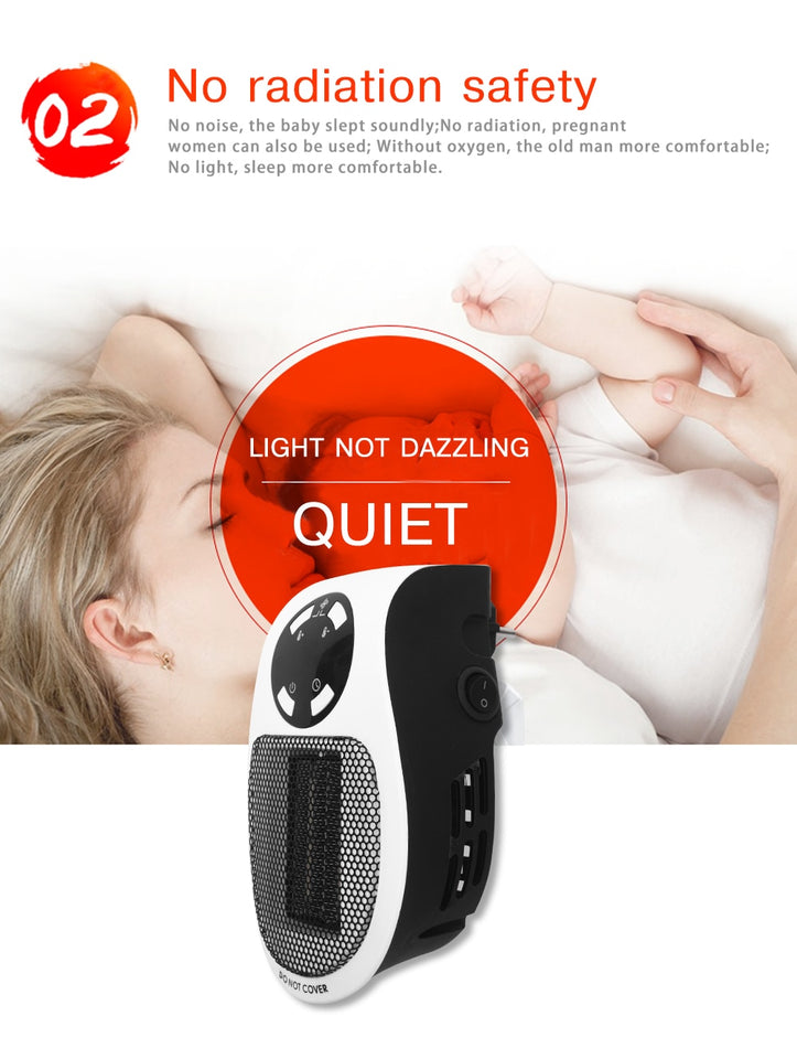 Wall Outlet Electric Heater
