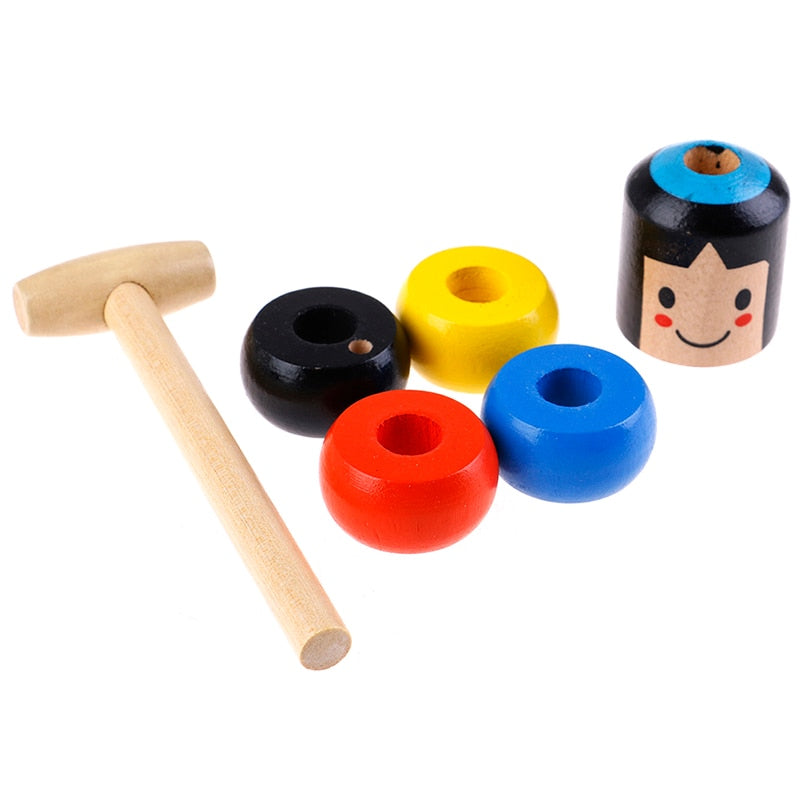Unbreakable Wooden Man Magic Toy