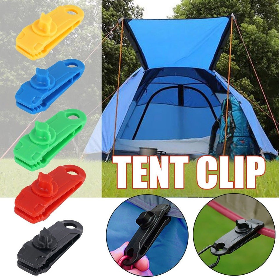 Reusable Linoleum Tent Clips
