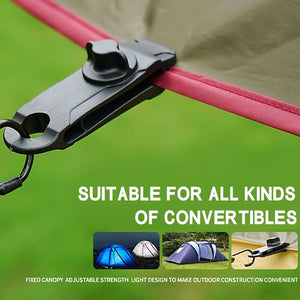 Reusable Linoleum Tent Clips