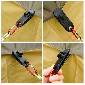 Reusable Linoleum Tent Clips