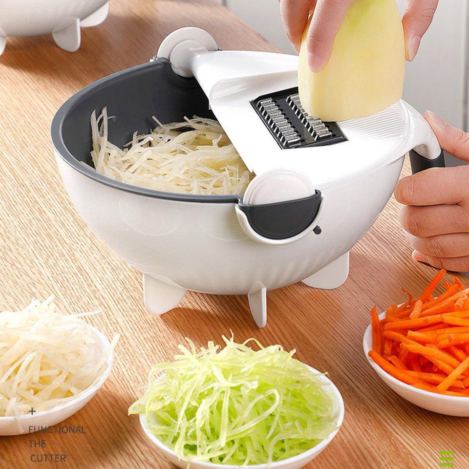 Rotate The Vegetable Cutter