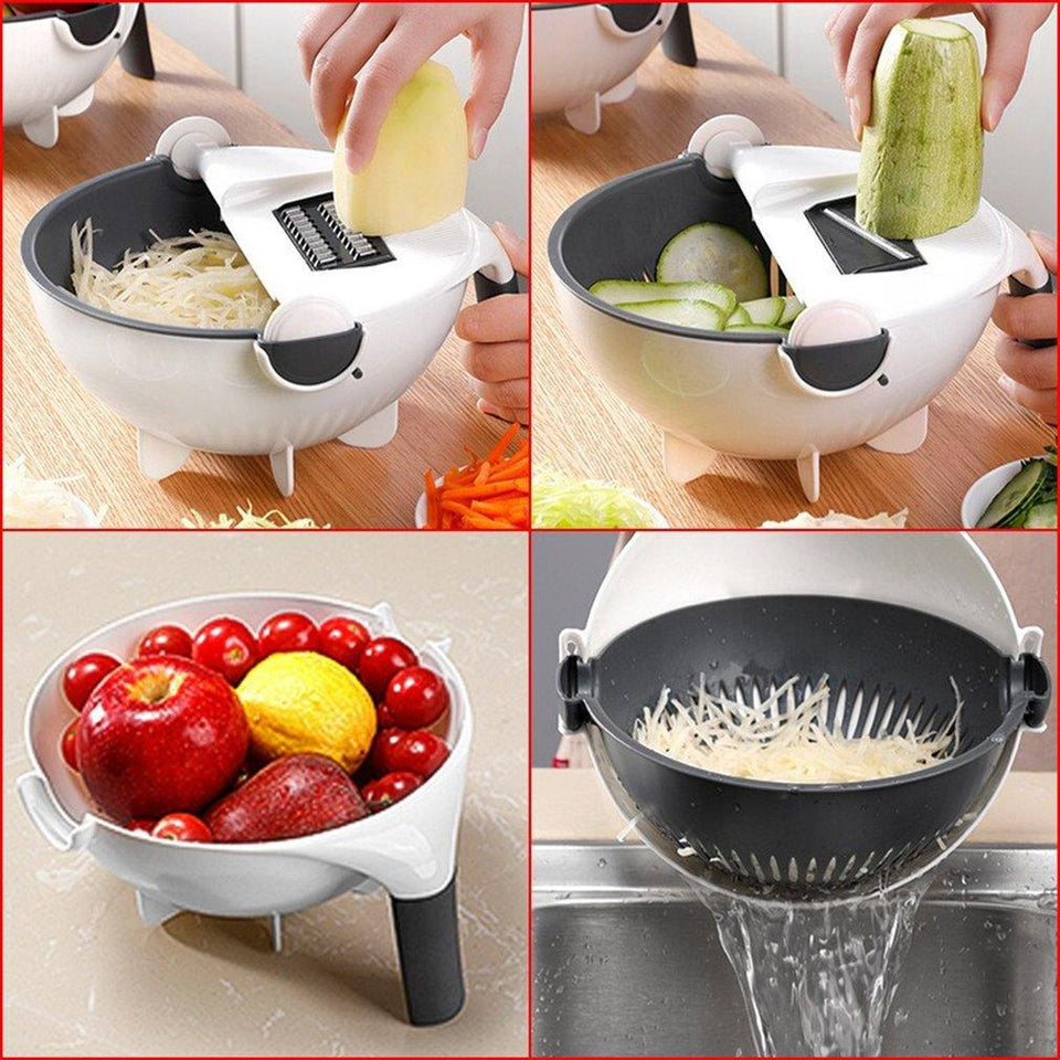 Rotate The Vegetable Cutter