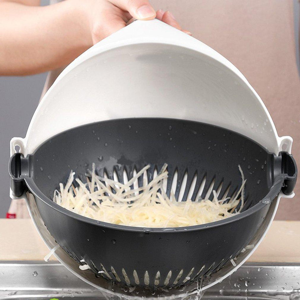 Rotate The Vegetable Cutter