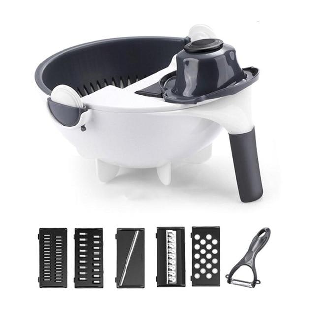 Rotate The Vegetable Cutter