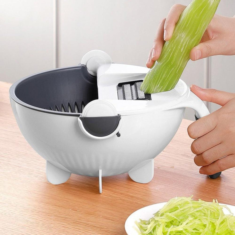 Rotate The Vegetable Cutter