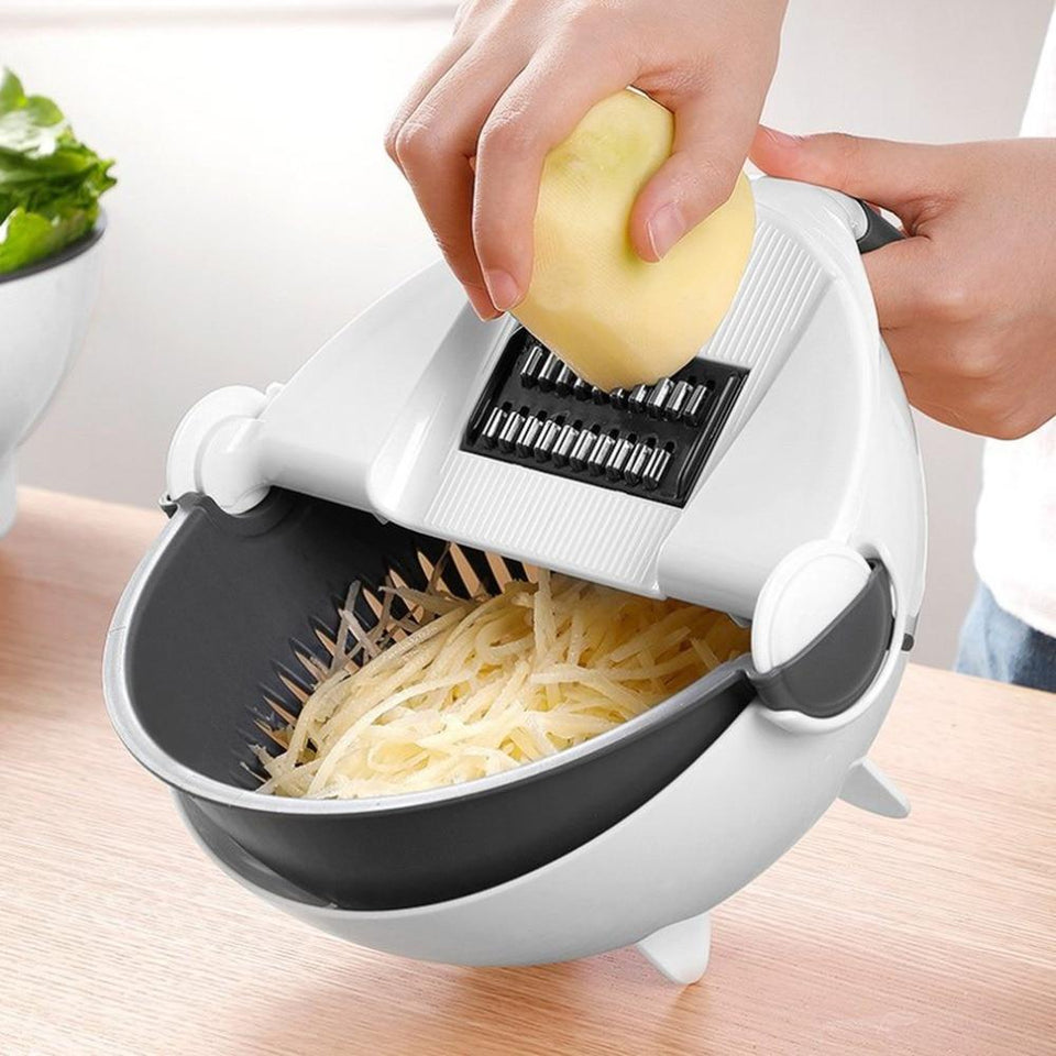 Rotate The Vegetable Cutter