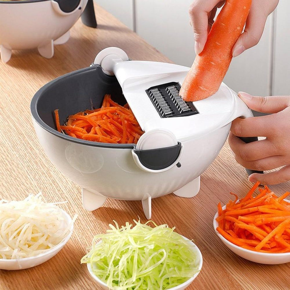 Rotate The Vegetable Cutter