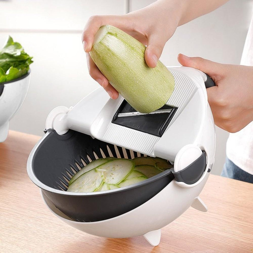 Rotate The Vegetable Cutter