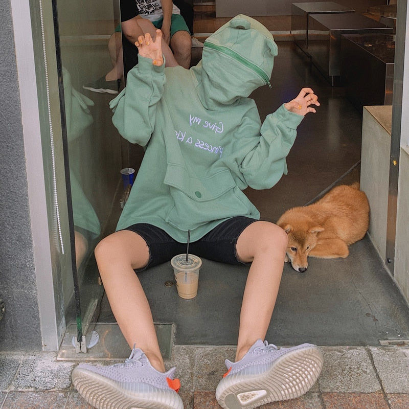 Women's Frog Hoodie