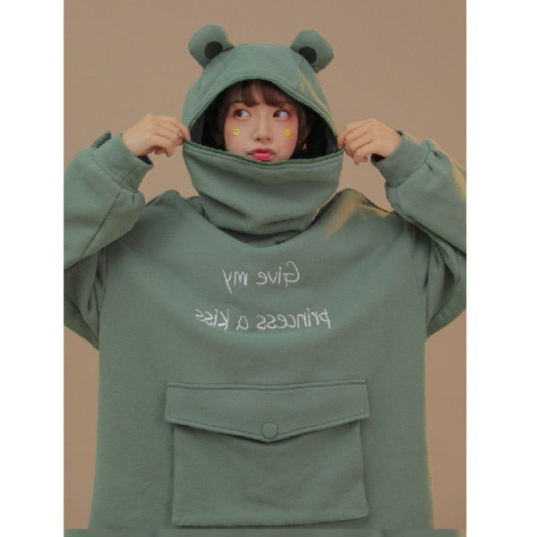 Women's Frog Hoodie