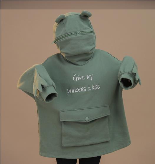 Women's Frog Hoodie