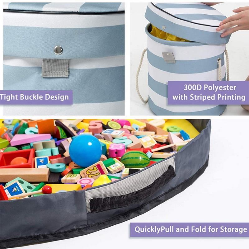 PlayNStore Mat - Slide Away Easy Toy Storage Play Mat
