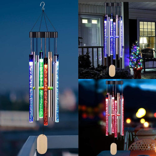 WindPower - Solar Powered Wind Chimes