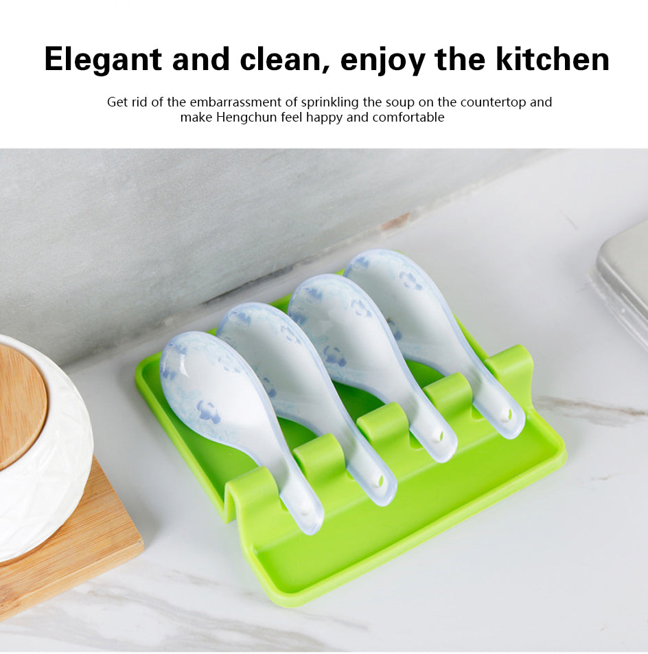Utensil Rest - Multifunction Kitchen Spatula Rack